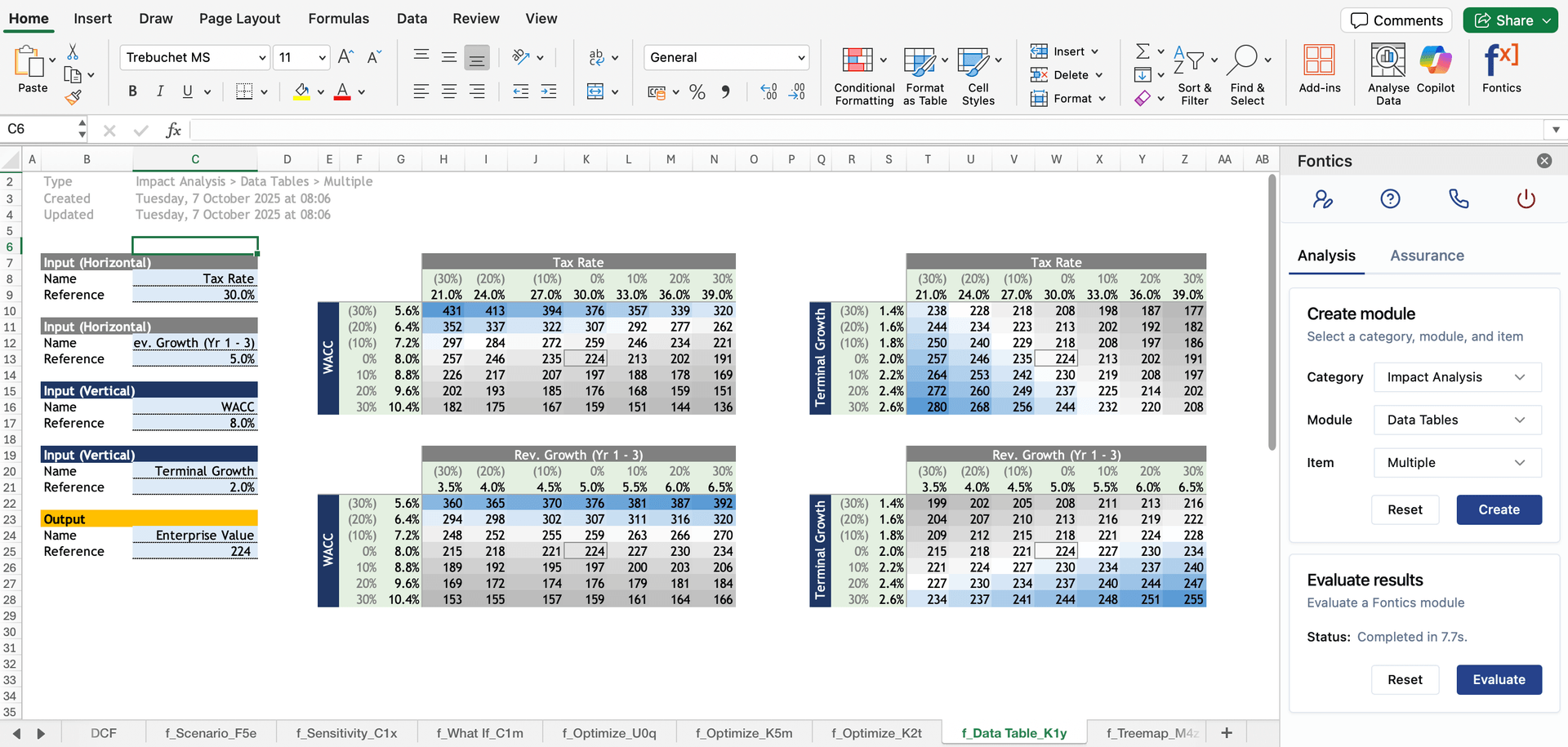 Run Multiple Data Tables