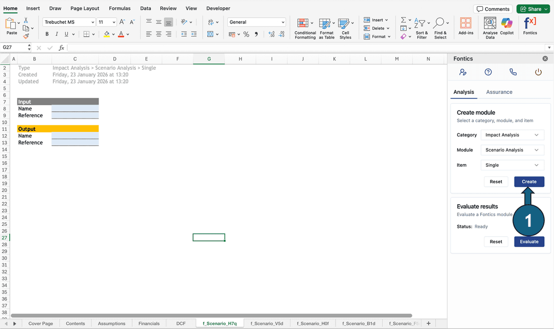 Create module